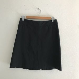 Black work skirt from anthropologie.